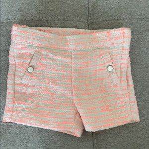 Tweed shorts